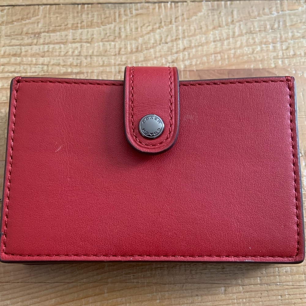 Coach Card Wallet